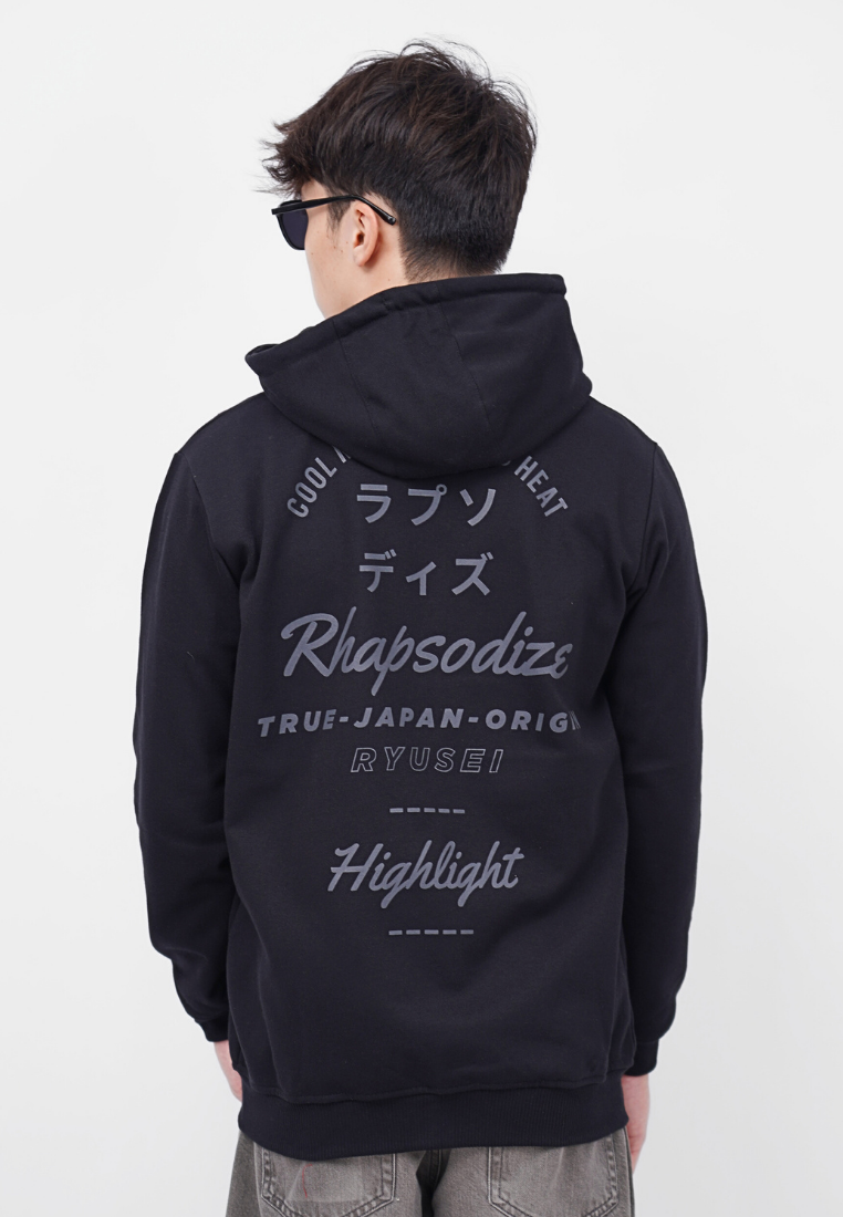 Ryusei Jaket Pria Rhapsodize Black