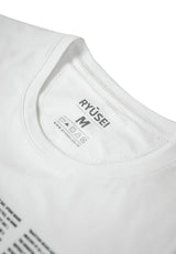 Ryusei Tshirt Progress White