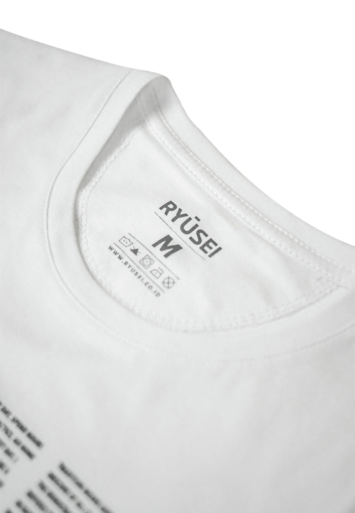 Ryusei Tshirt Progress White