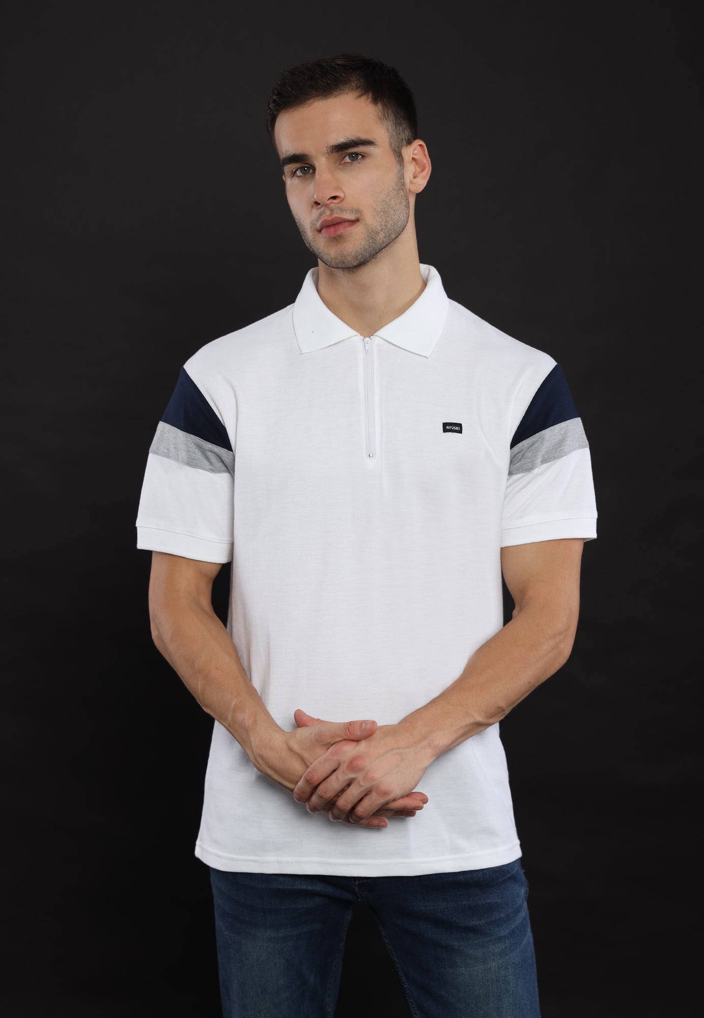 Ryusei Polo Shirt Nagayama CMB White