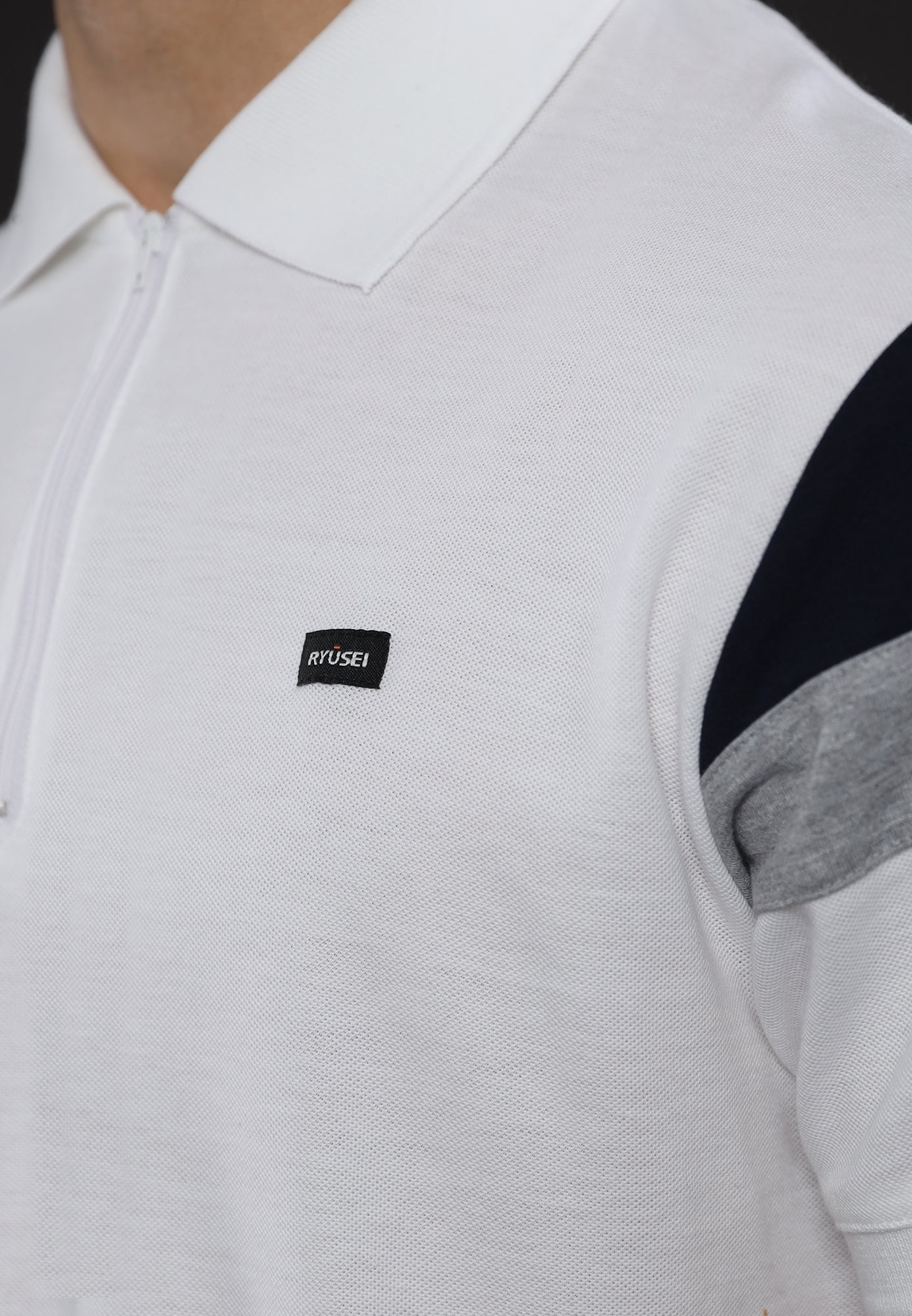 Ryusei Polo Shirt Nagayama CMB White