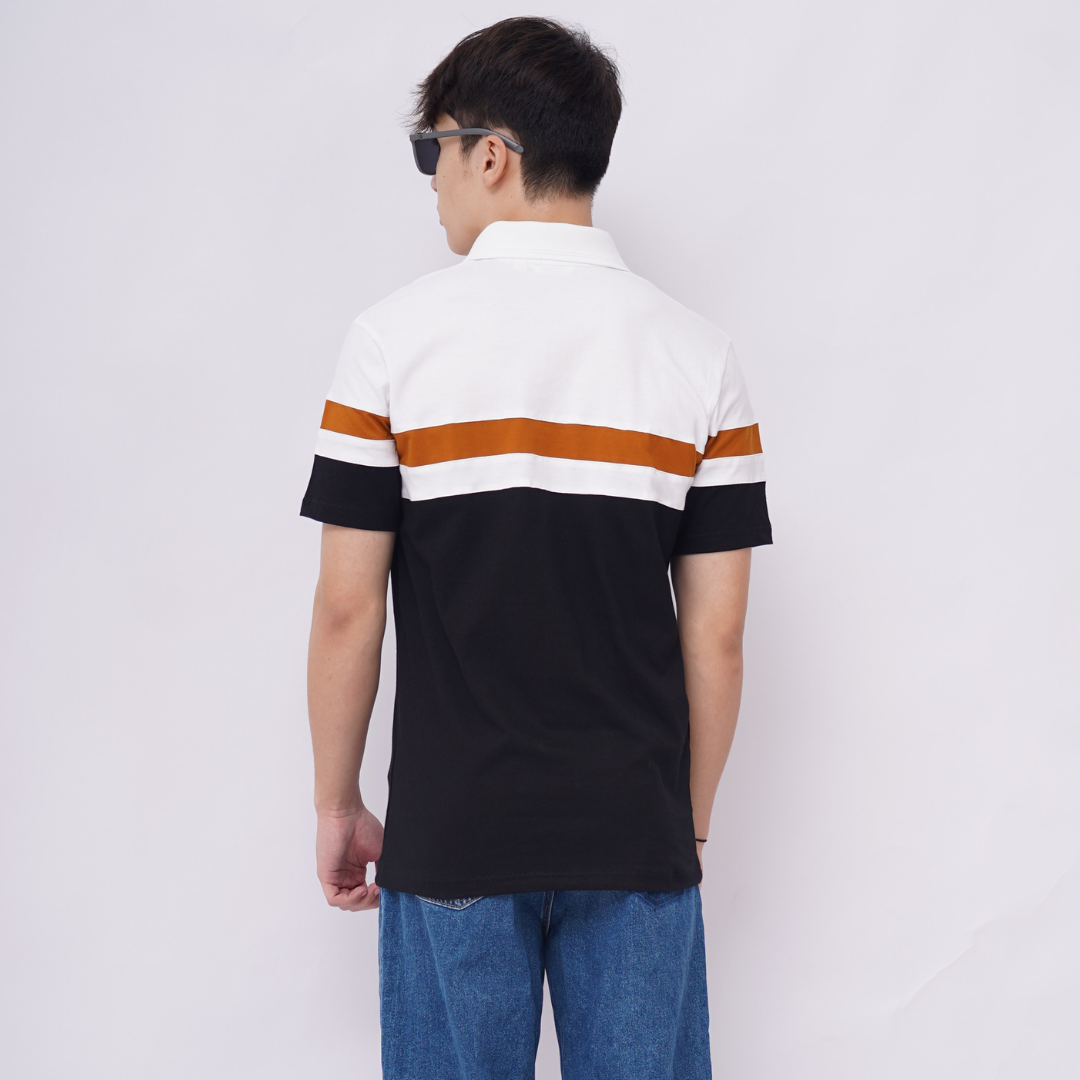Ryusei Polo Shirt Natsuma CMB Black