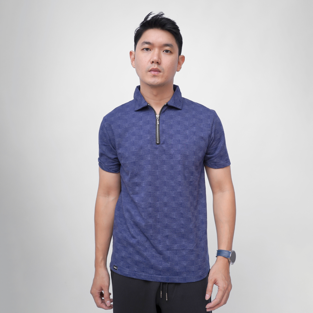 Ryusei Polo Pria Rai Navy