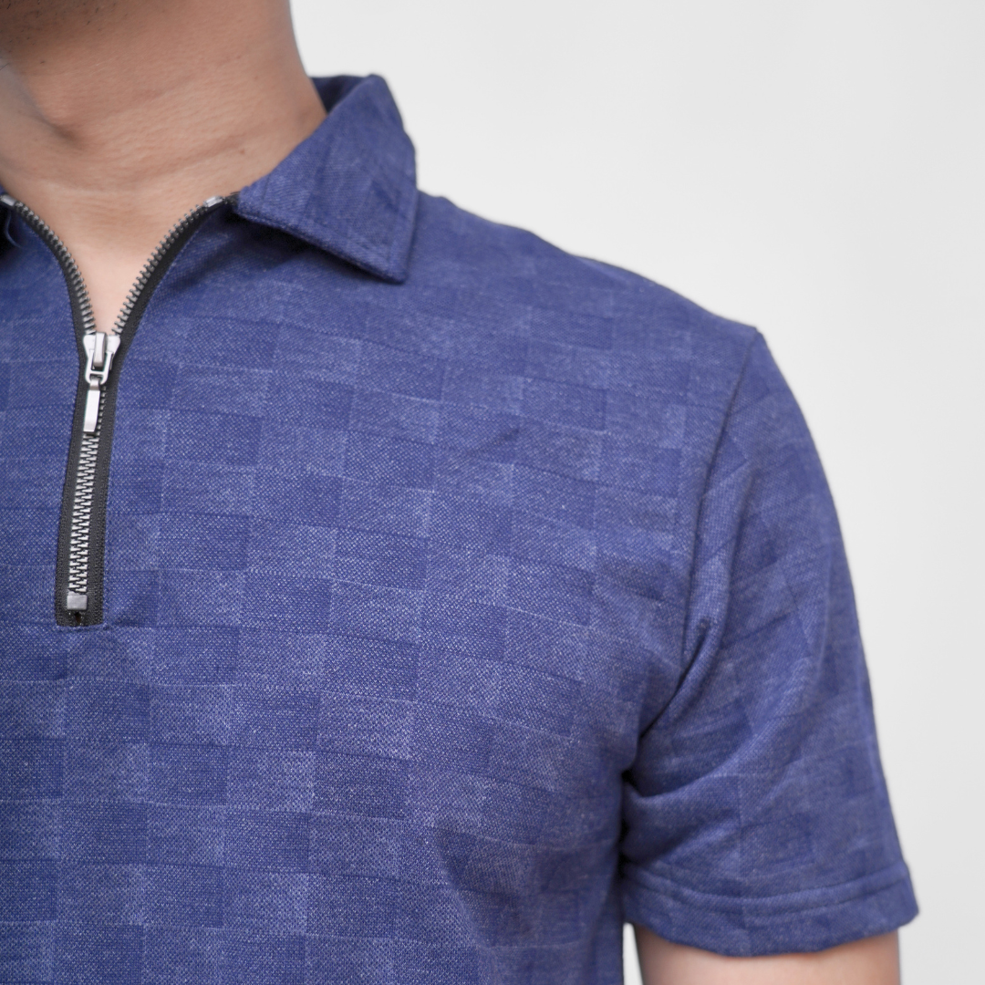 Ryusei Polo Pria Rai Navy