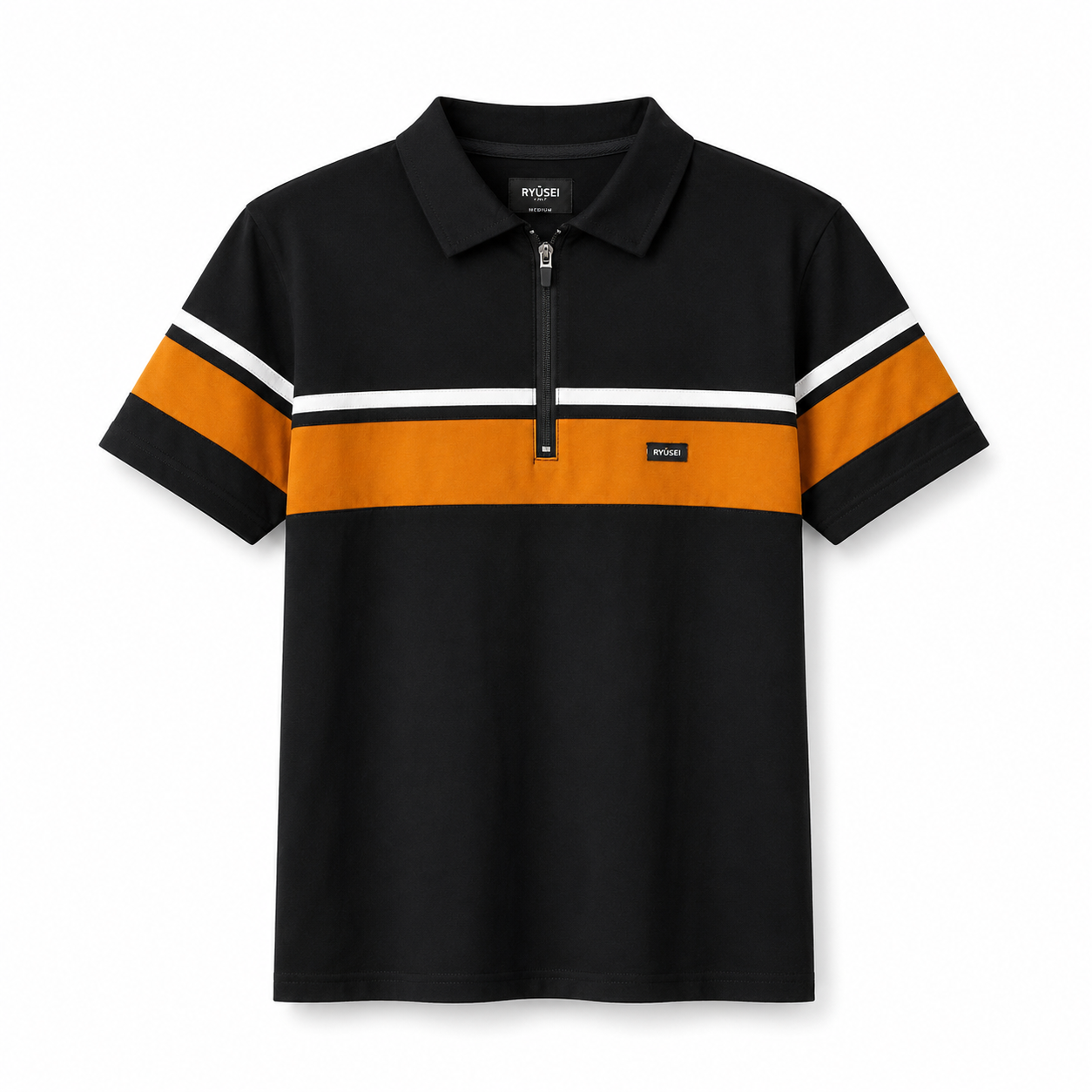 Ryusei Polo Shirt Fumitaka CMB Black
