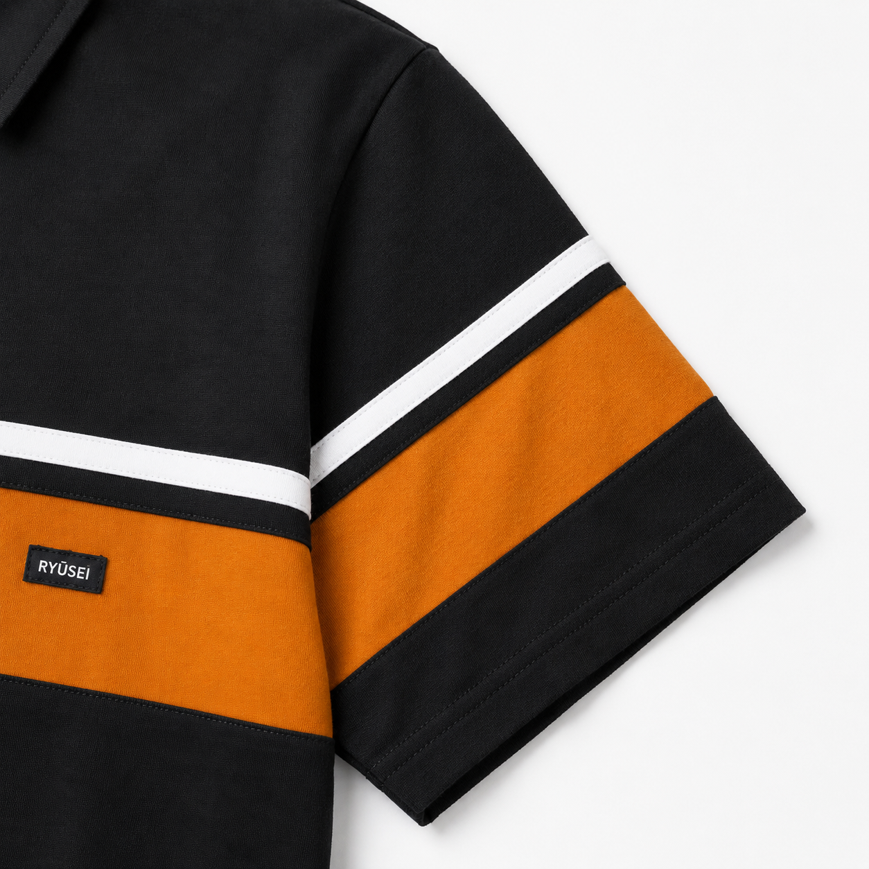 Ryusei Polo Shirt Fumitaka CMB Black
