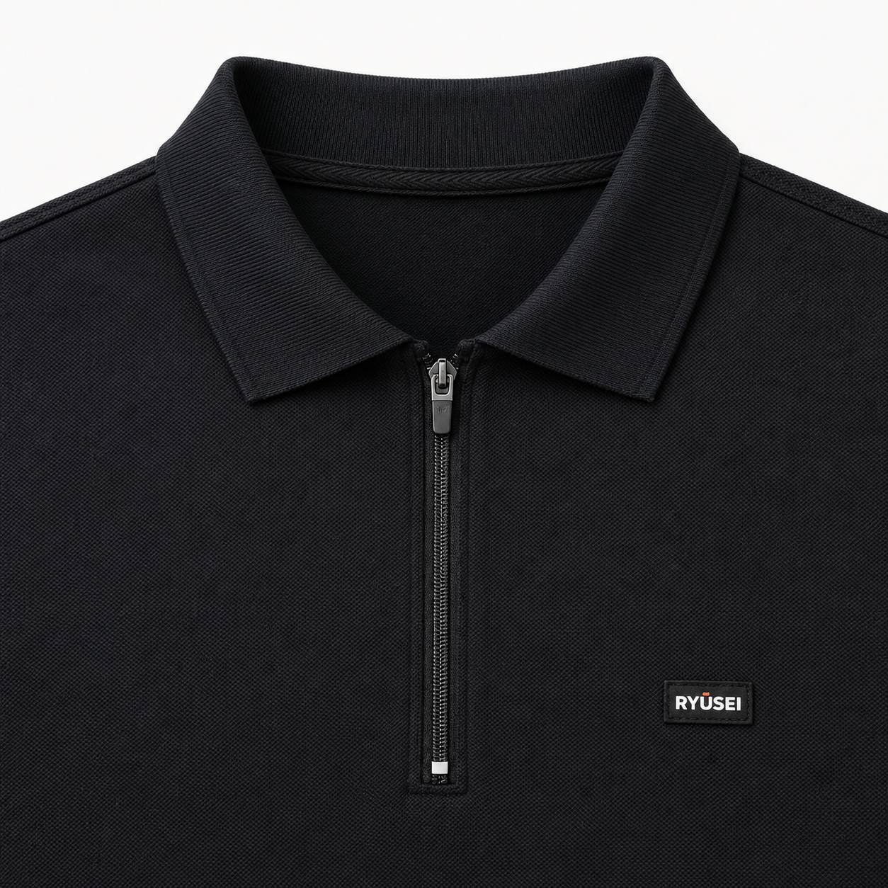Ryusei Polo Shirt Kagayaki Black