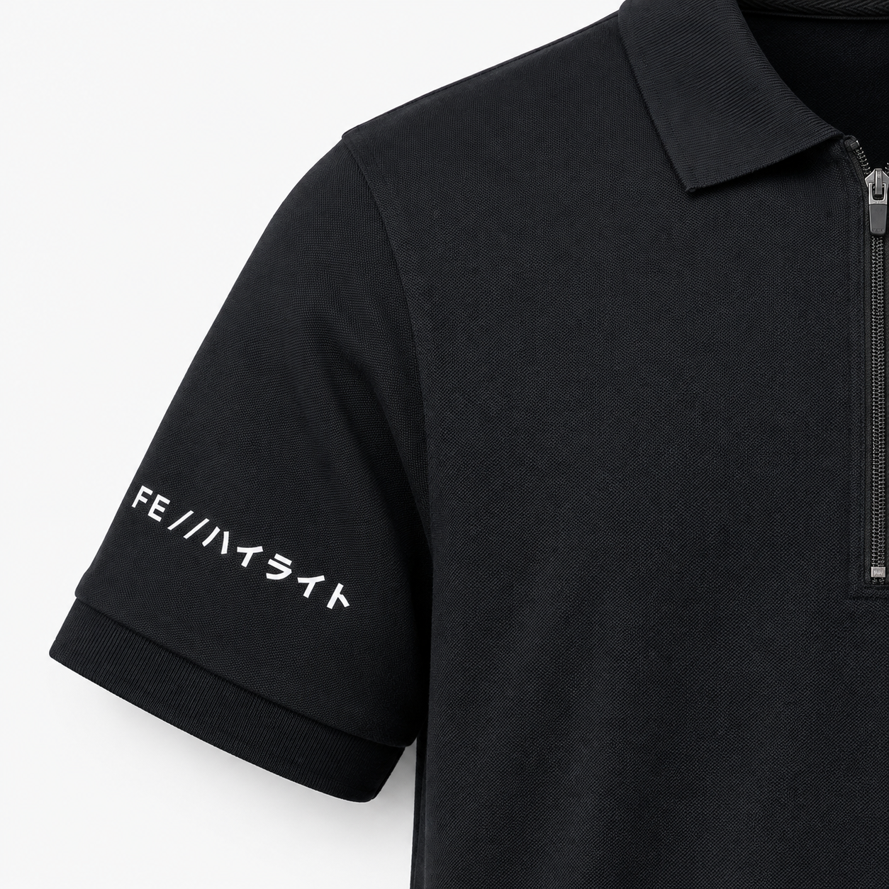 Ryusei Polo Shirt Kagayaki Black