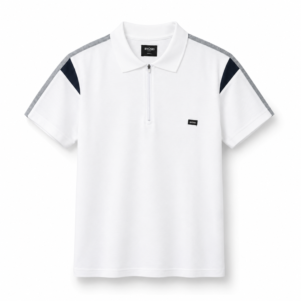 Ryusei Polo Shirt Kamakari CMB White