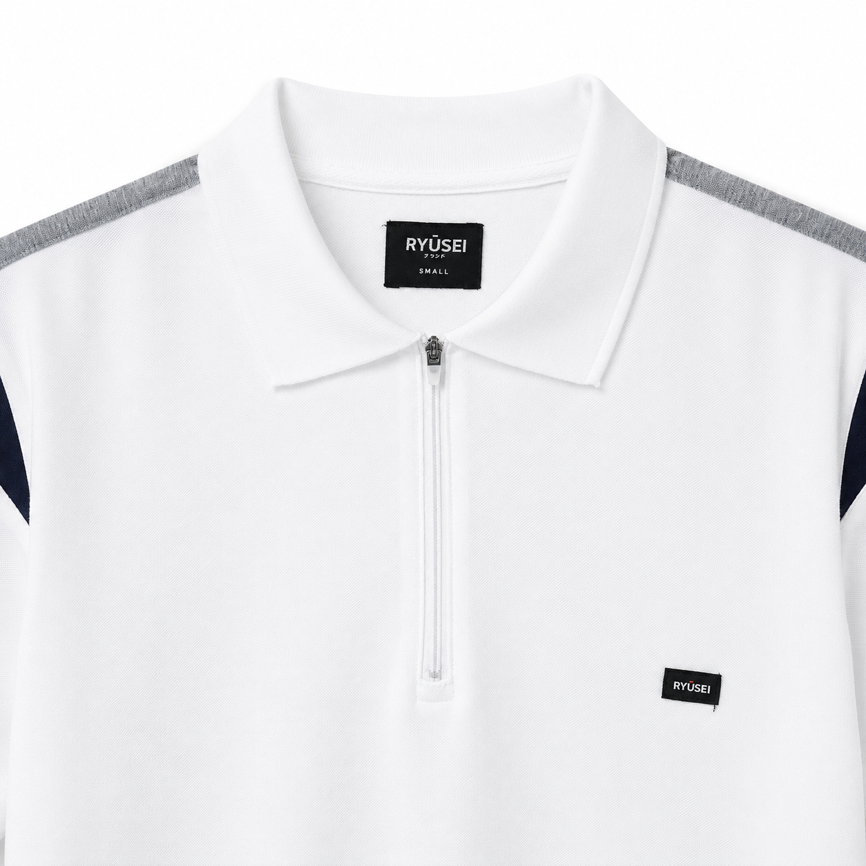 Ryusei Polo Shirt Kamakari CMB White