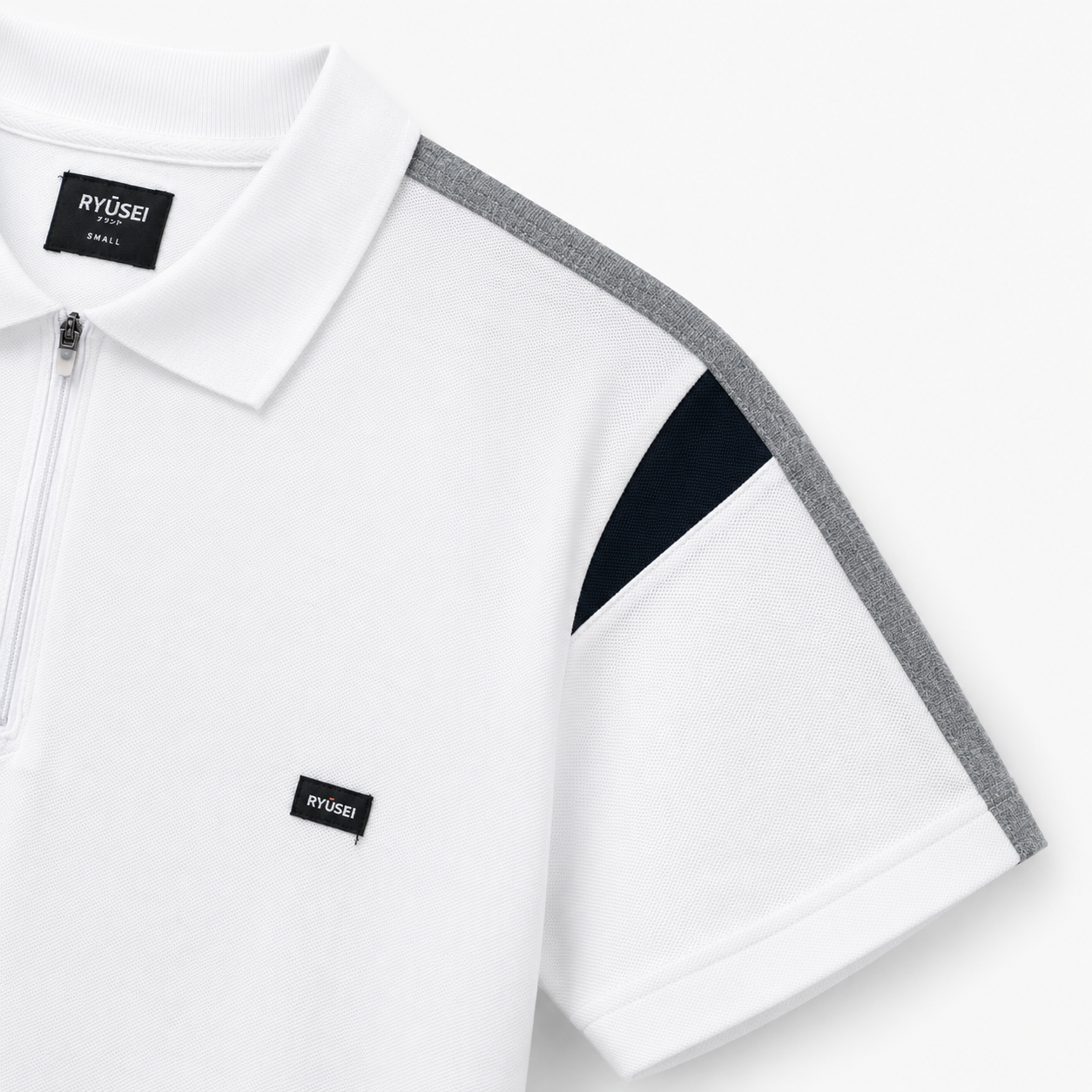 Ryusei Polo Shirt Kamakari CMB White