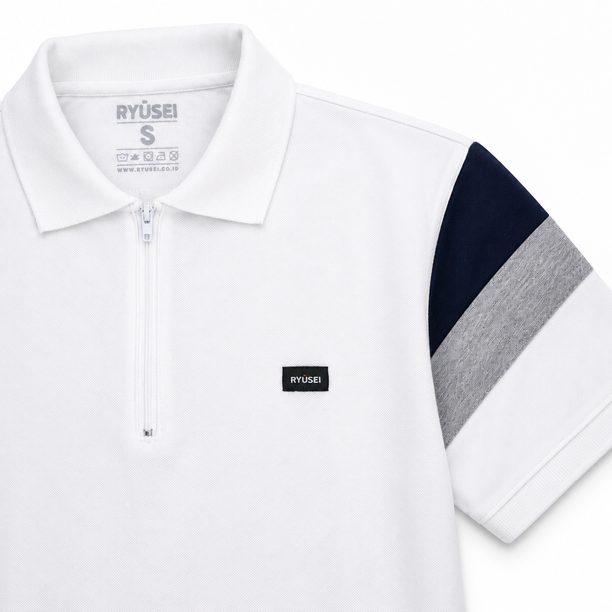 Ryusei Polo Shirt Nagayama CMB White