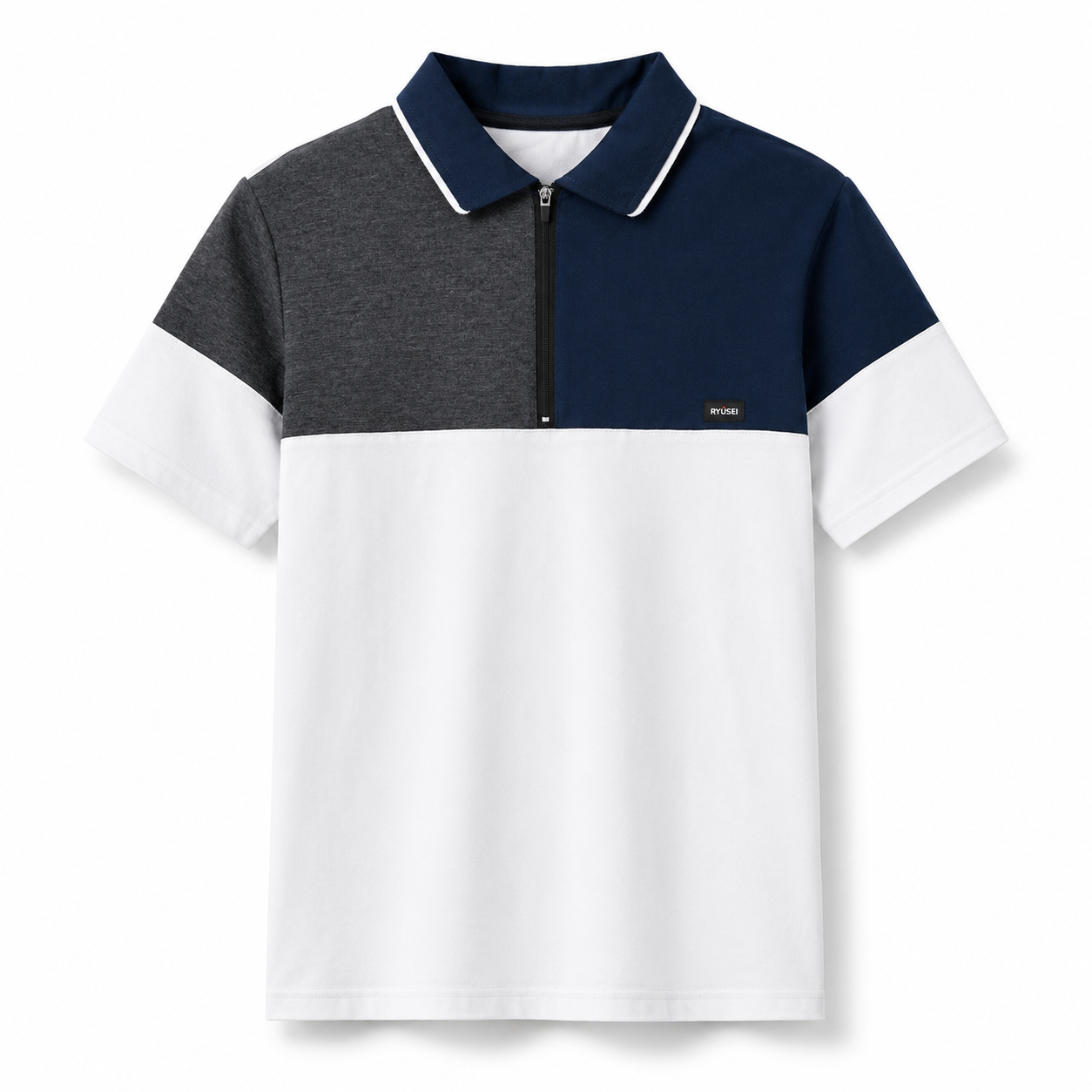 Ryusei Polo Shirt Rikuto CMB White