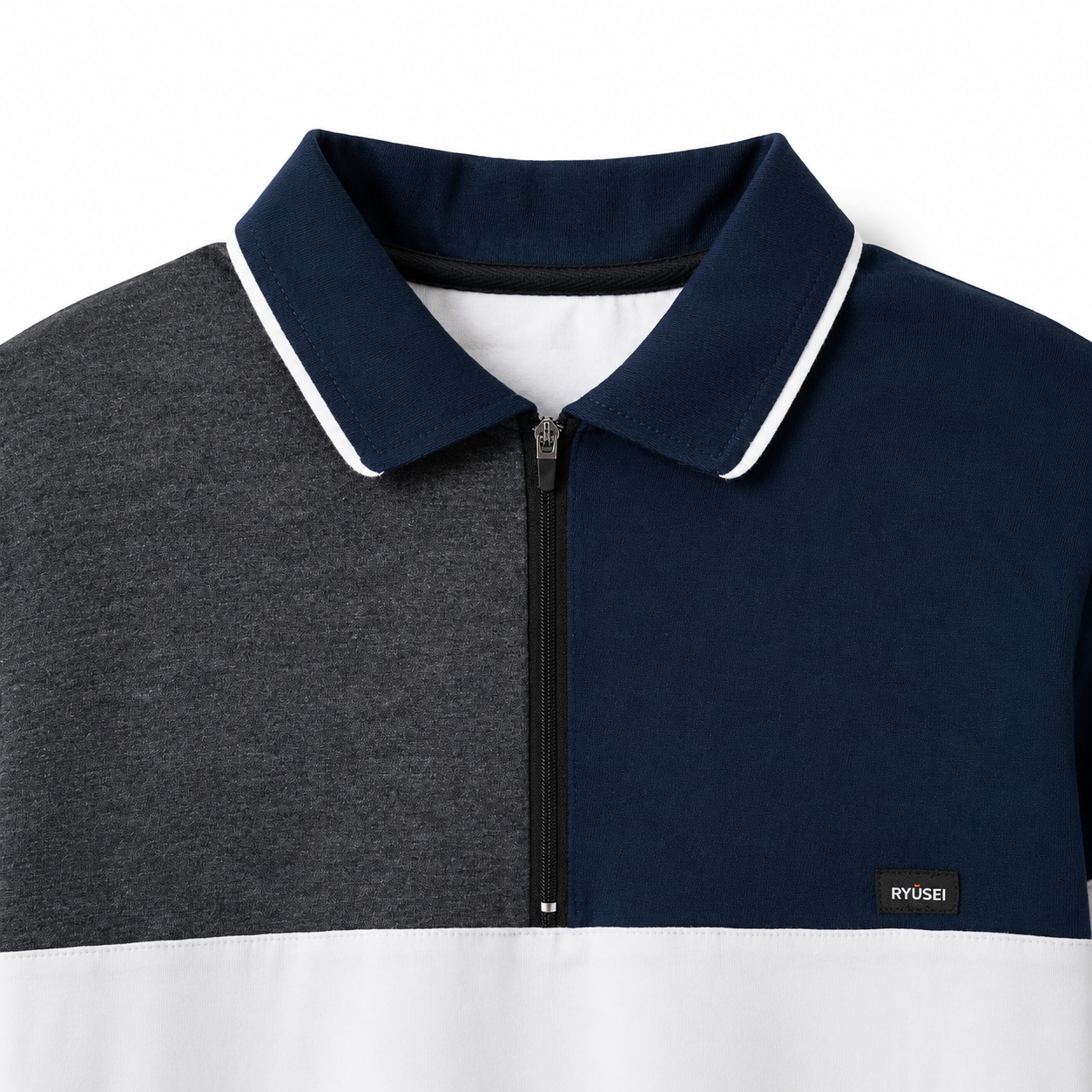 Ryusei Polo Shirt Rikuto CMB White