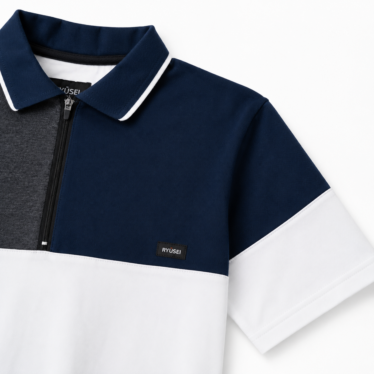 Ryusei Polo Shirt Rikuto CMB White