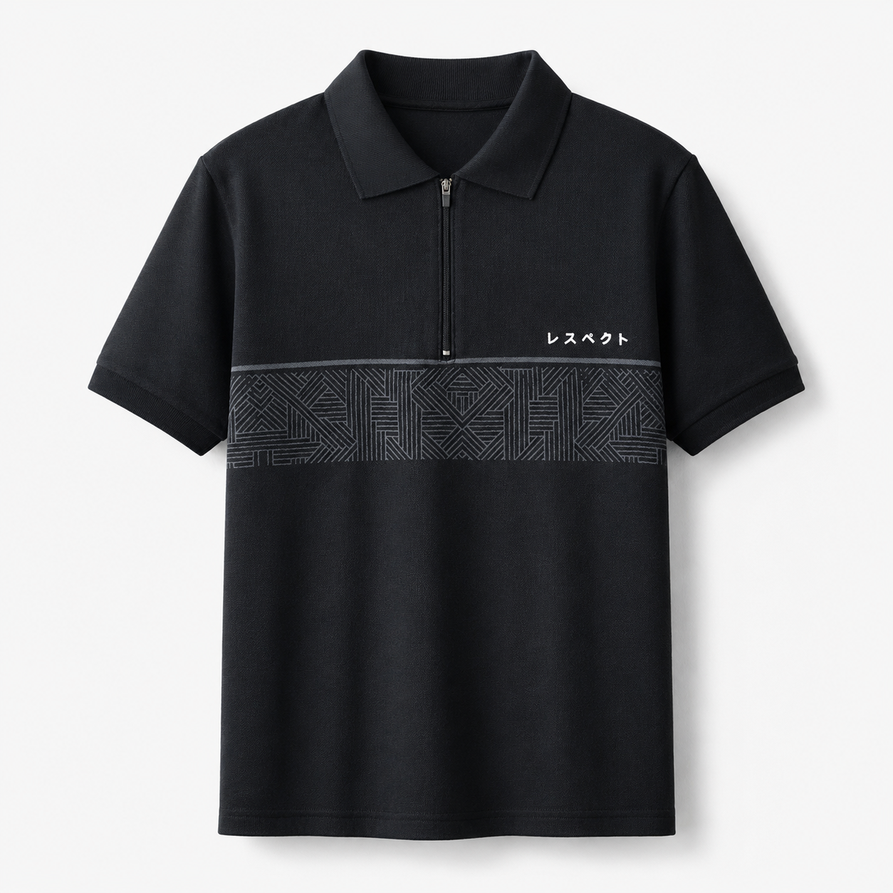 Ryusei Polo Shirt Sendai Black