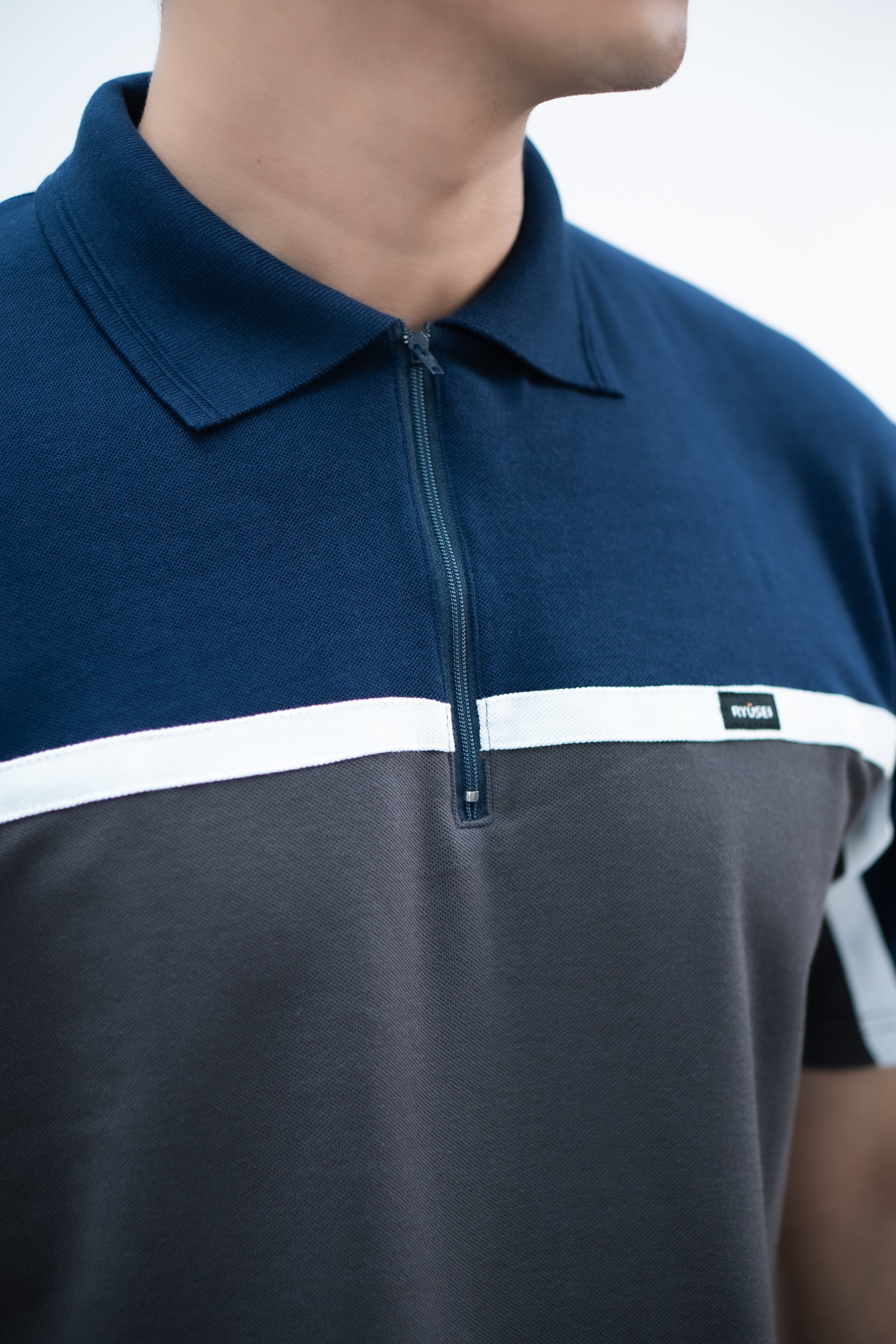 Ryusei Polo Pria Ishikura CMB Navy