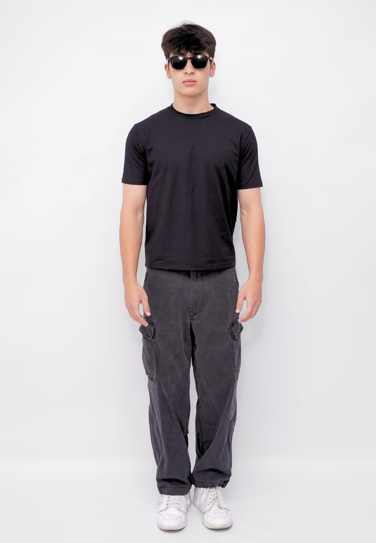 Ryusei Fitted Tee Neo Flex - Kaos Pria Slim Fit Premium Stretch