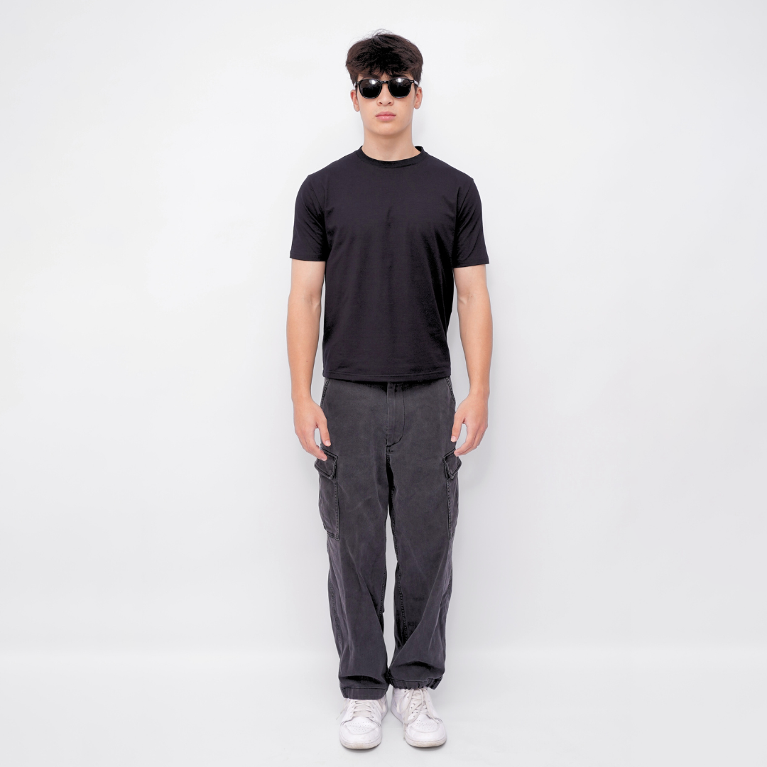 Ryusei Fitted Tee Neo Flex - Kaos Pria Slim Fit Premium Stretch