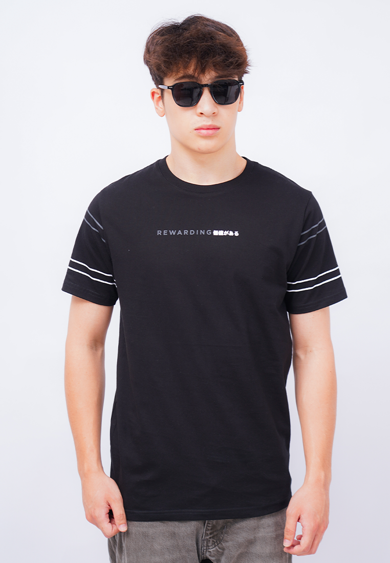 Ryusei Kaos Pria Rewarding Black
