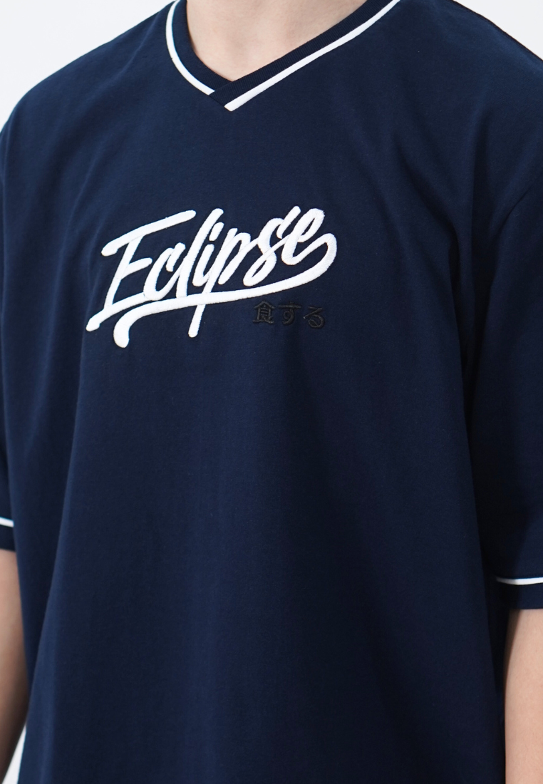 Ryusei Oversize T-shirt Jersey Streetwear Eclipse- Bordir