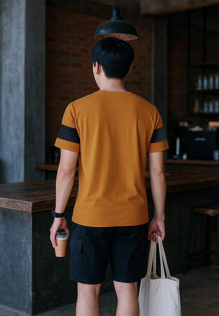 Ryusei Kaos Pria Yukina CMB Mustard