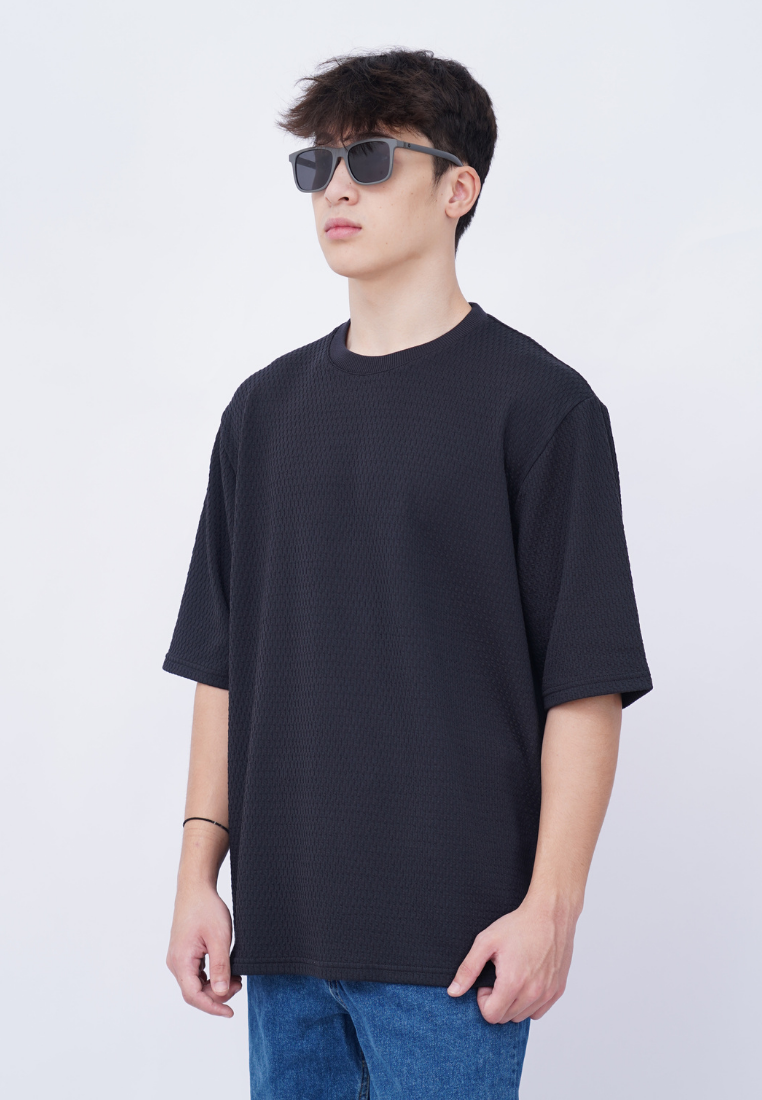 Ryusei T-shirt Oversize SORA Knit – Kaos Knit dengan Tekstur Unik