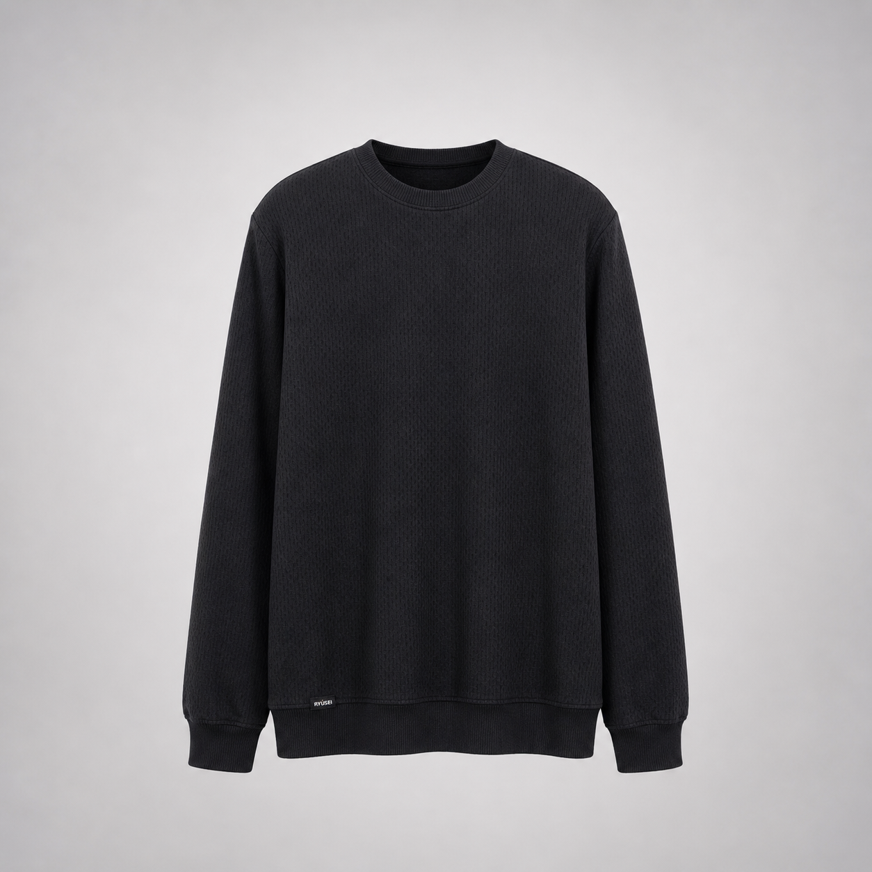 Ryusei Sweater Pria Nao Black