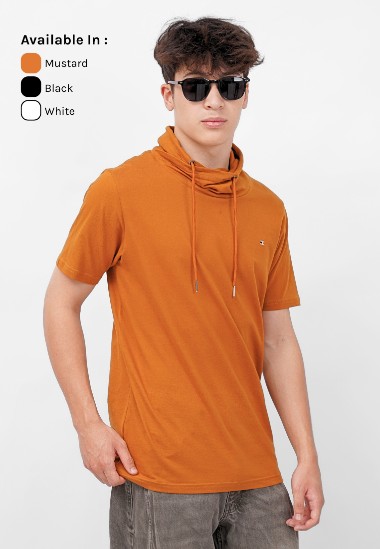 Ryusei Kaos Pria Turtleneck Nandito Basic