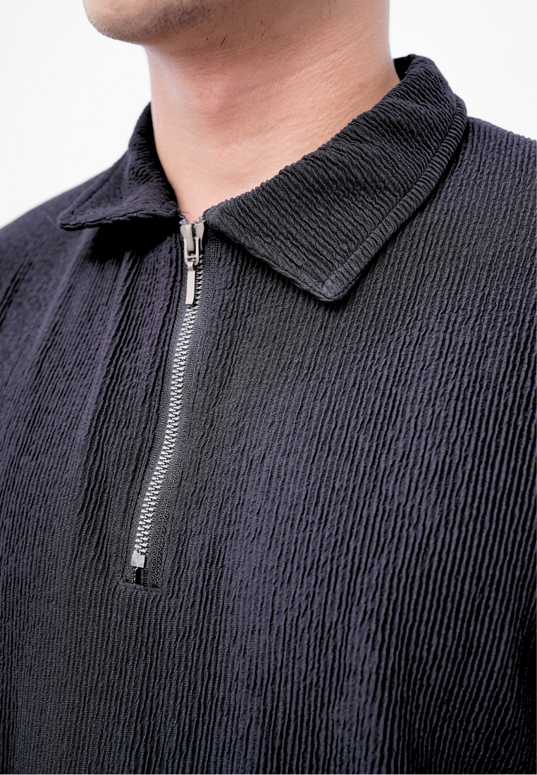 Ryusei Polo Pria SHIN Fit Basic | Polo dengan Tekstur Unik