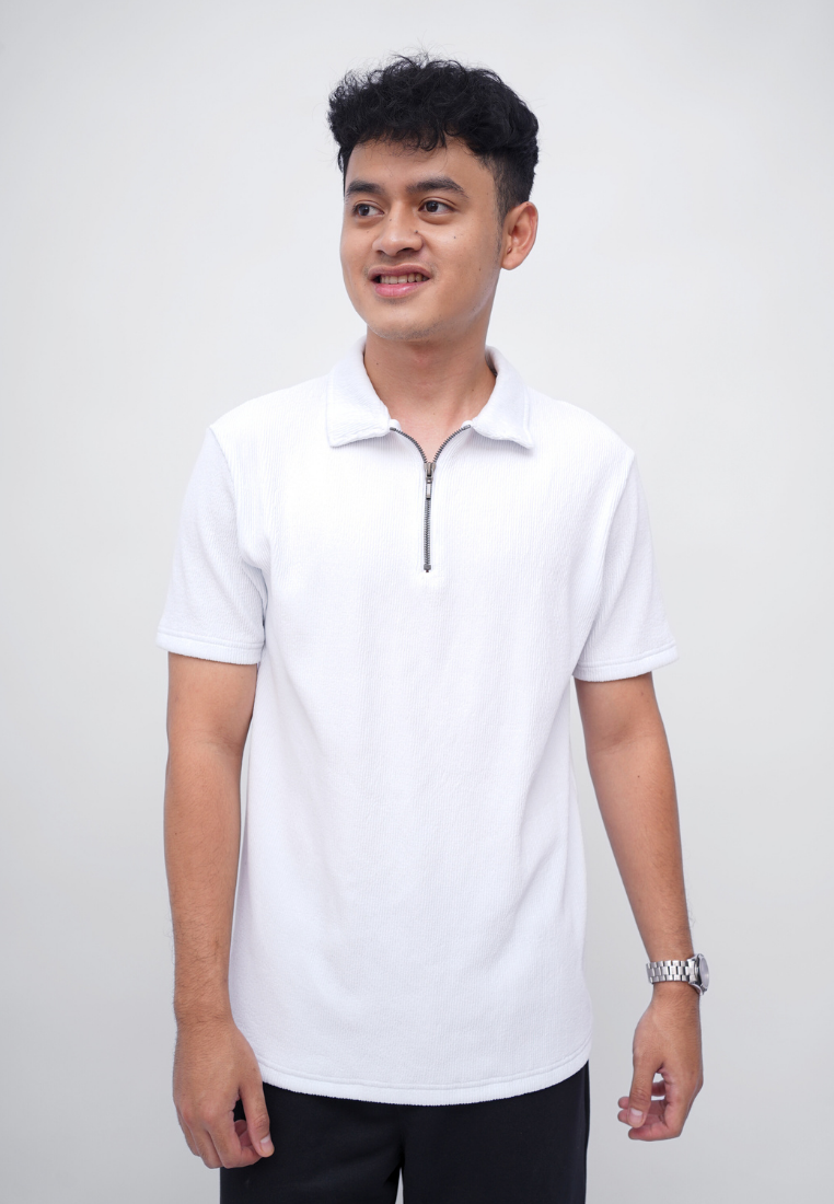 Ryusei Polo Pria SHIN Fit Basic | Polo dengan Tekstur Unik