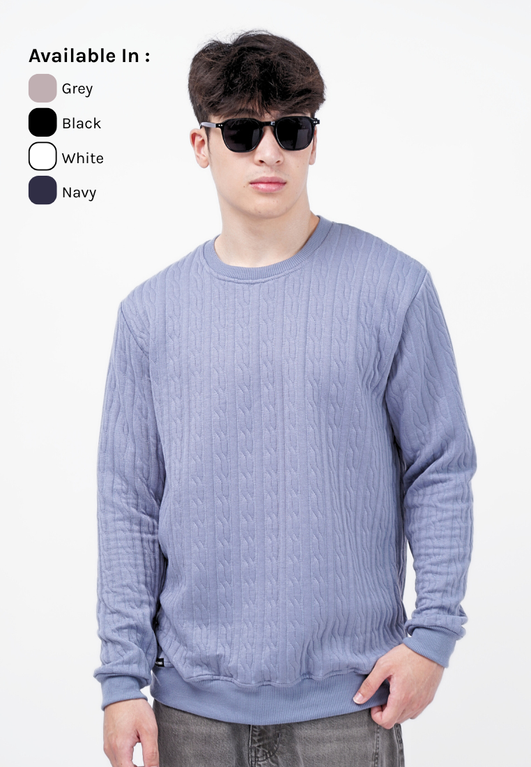 Ryusei Sweater YURA Knit – Sweater Knit dengan Tekstur Unik