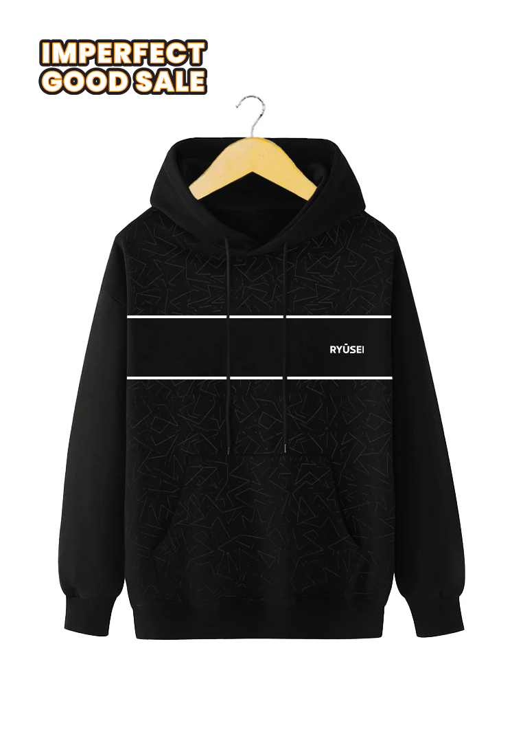 Ryusei Sweater Hoodie Hokota Black DF