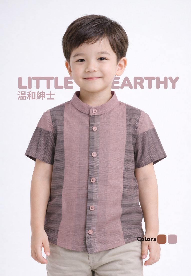 Ryusei Kemeja Anak Lengan Pendek Yahata