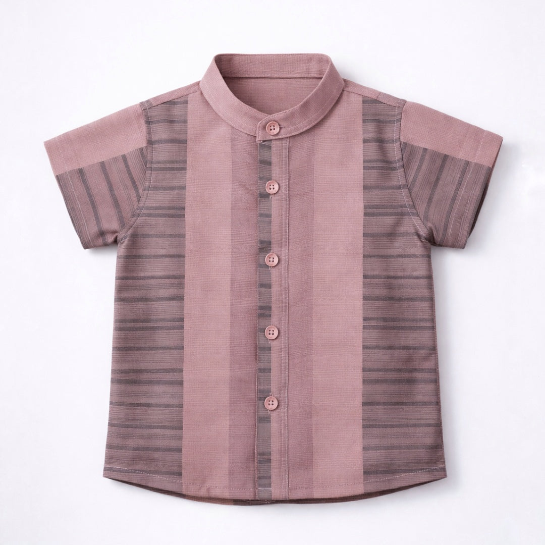 Ryusei Kemeja Anak Lengan Pendek Yahata