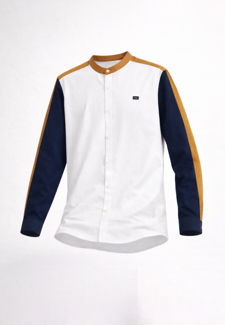 Ryusei Shirt Narushima Long Sleeve CMB White