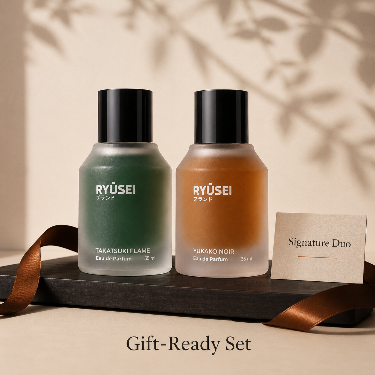[Bundle] Ryusei Signature Duo Set - Eau de Parfum 35ml x2 - Parfum Pria Bold & Calm