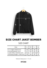 Ryusei Jacket Bomber Origin Black