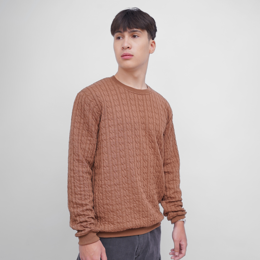 Ryusei Sweater YURA Knit – Sweater Knit dengan Tekstur Unik