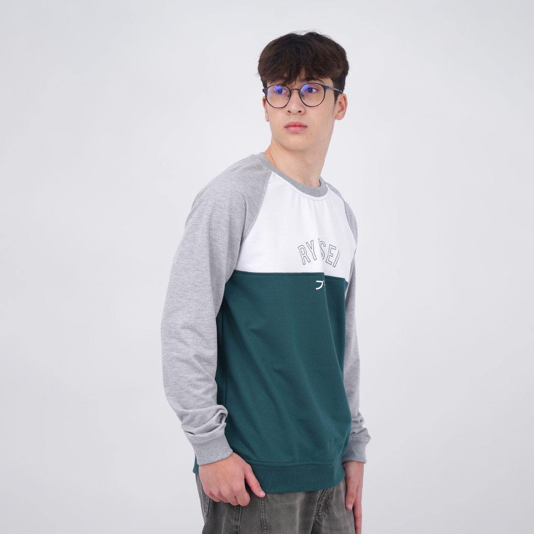 Ryusei Sweater Pria Ichiro CMB Green