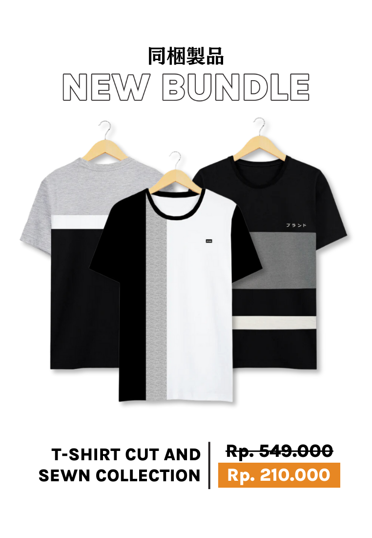 [NEW BUNDLE] T-shirt Cut And Sewn Colletion