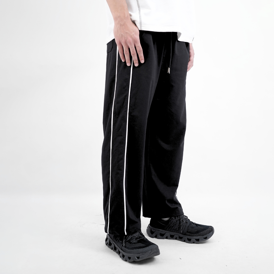Ryusei Baggy Pants Taiga Black