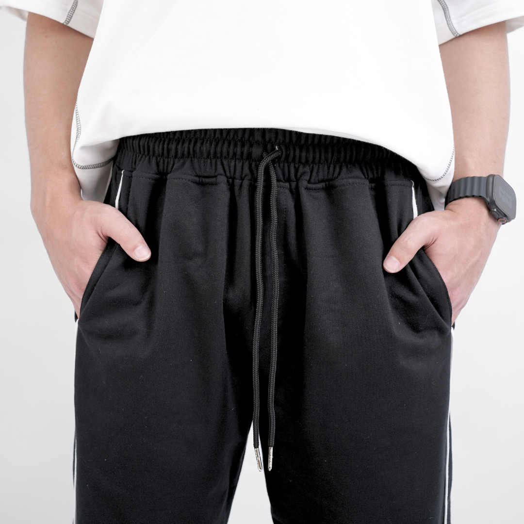 Ryusei Baggy Pants Taiga Black