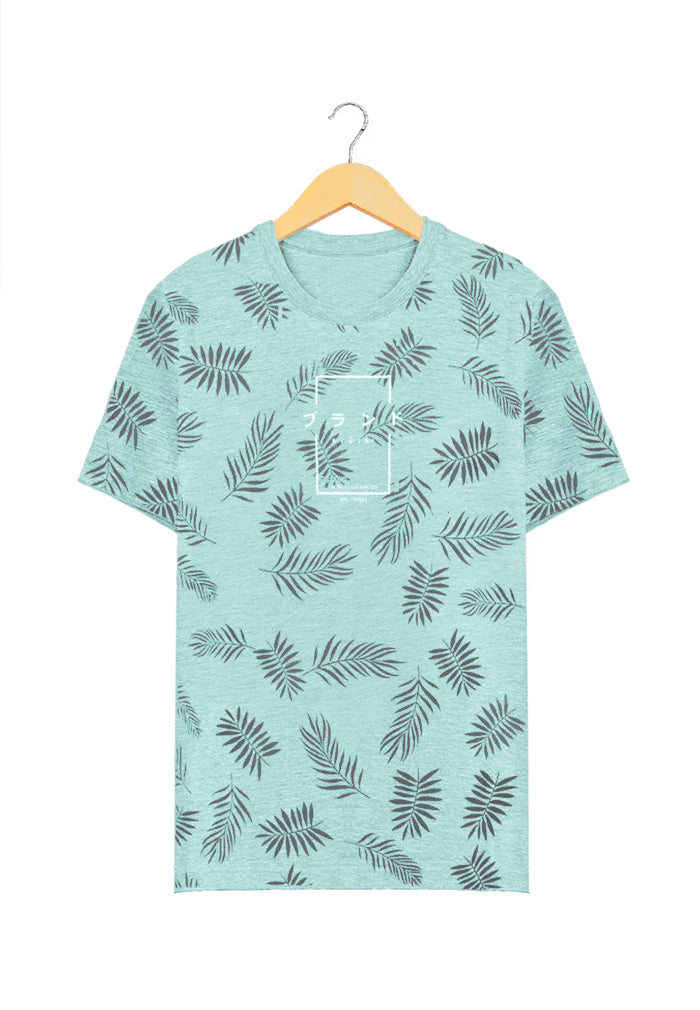 Ryusei Tshirt JPN Tribes Mint Green - Ryusei Tshirt Men