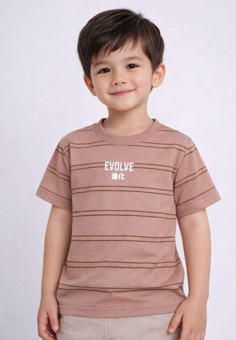 Ryusei Kaos Anak Evolve Stripe