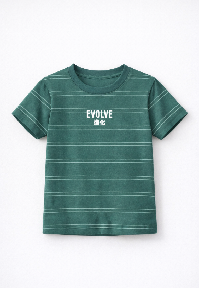 Ryusei Kaos Anak Evolve Stripe