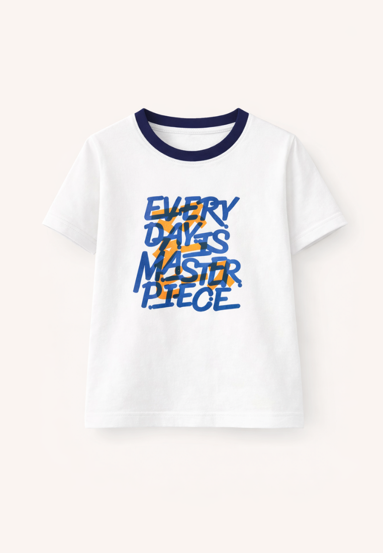 Ryusei Kaos Anak Master Piece White