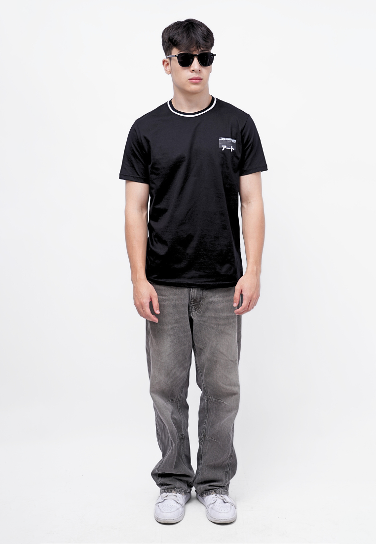 Ryusei Kaos Pria Art Black