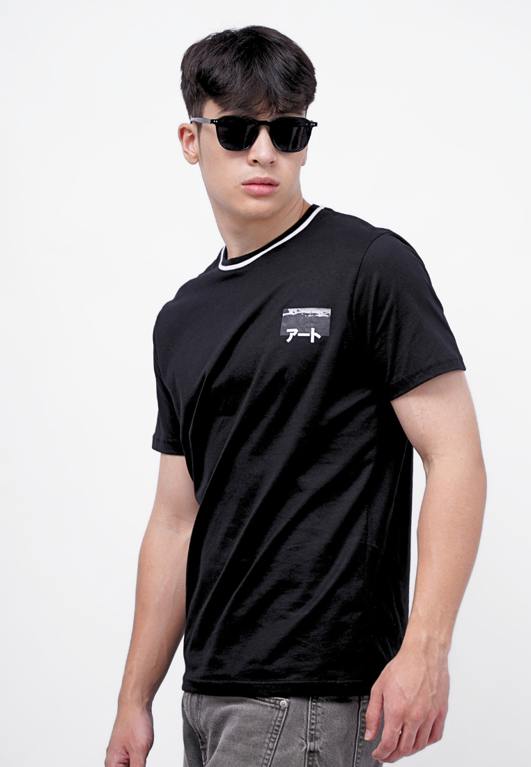 Ryusei Kaos Pria Art Black