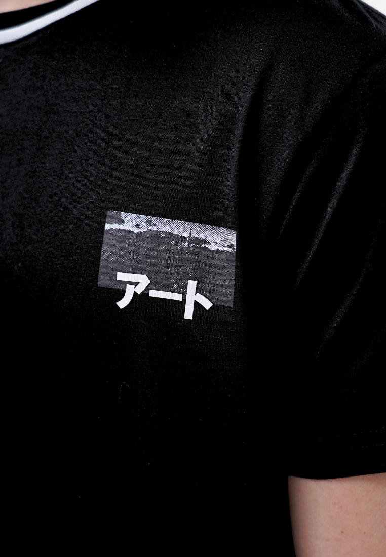 Ryusei Kaos Pria Art Black